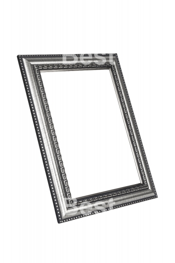 Silver carved picture frame