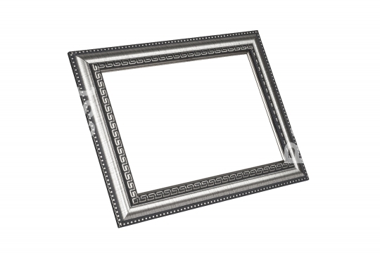 Silver carved picture frame