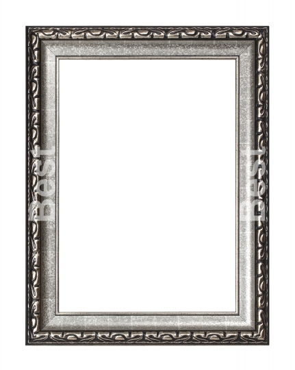 Silver picture frame 