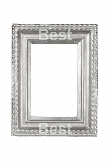 Silver picture frame