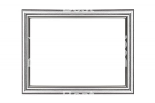 Silver picture frame