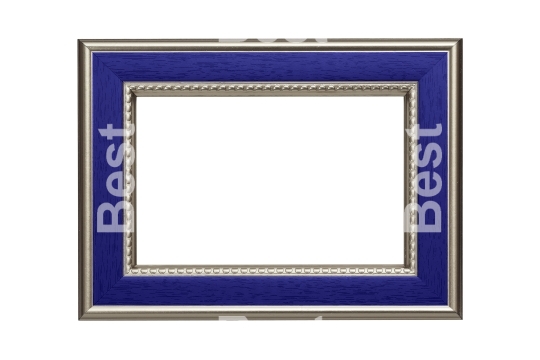 Silver picture frame