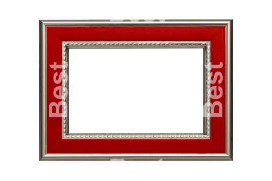 Silver picture frame