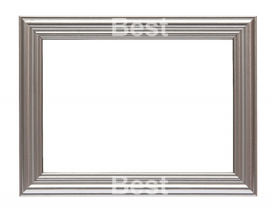 Silver picture frame