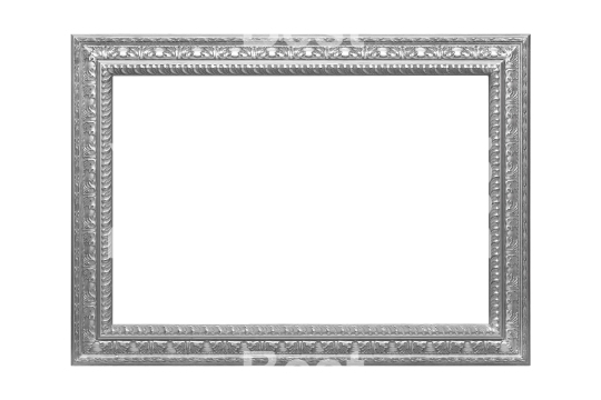 Silver picture frame