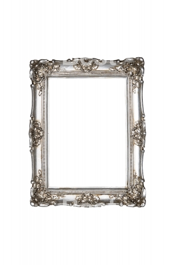 Silver picture frame