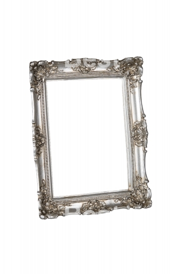 Silver picture frame