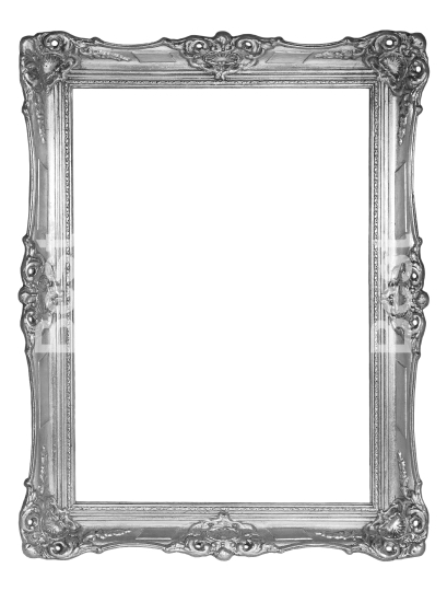 Silver picture frame