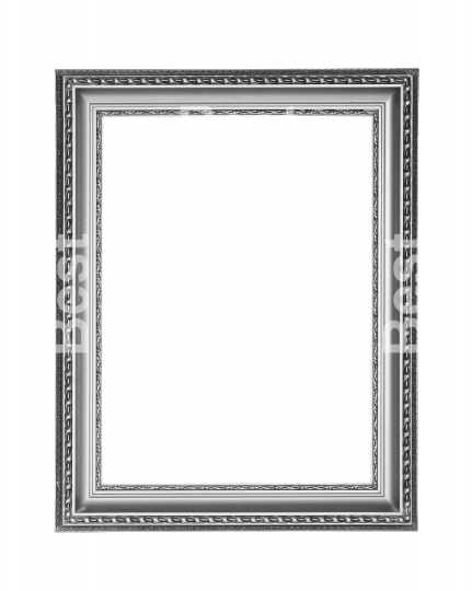 Silver picture frame