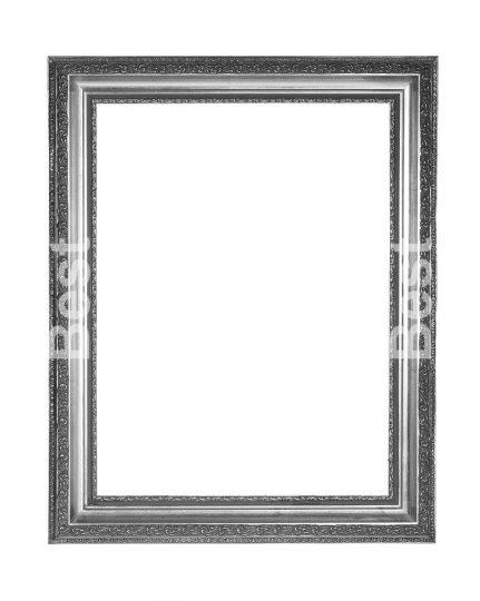 Silver picture frame