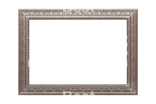 Silver picture frame