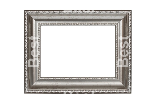 Silver picture frame