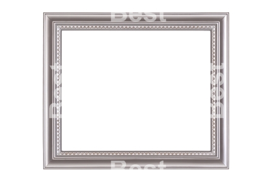 Silver picture frame