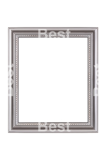 Silver picture frame