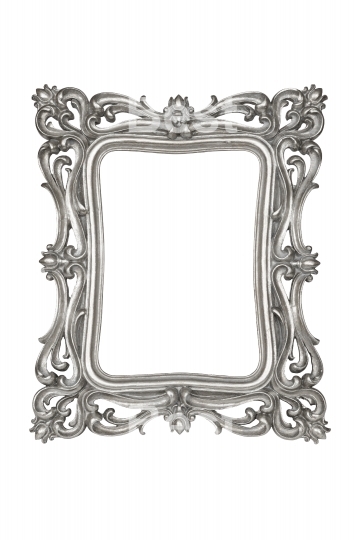 Silver picture frame