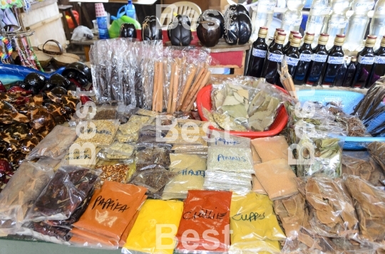 Sir Selwyn Selwyn-Clarke Market, Seychelles island