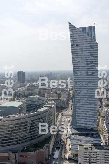 Skyscrapers in Warsaw