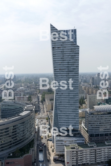 Skyscrapers in Warsaw