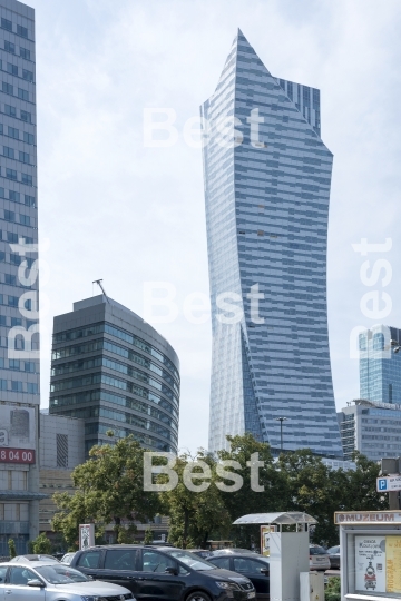 Skyscrapers in Warsaw