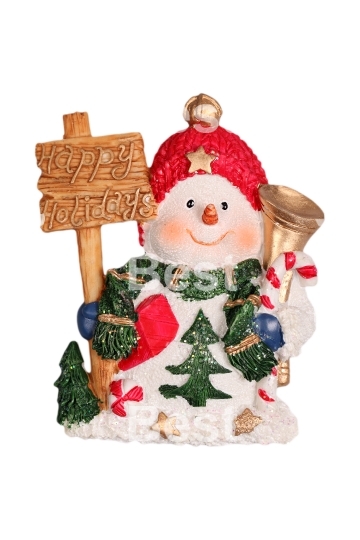 Snowman figurine