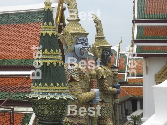 Statue In Wat Phra Kaeo
