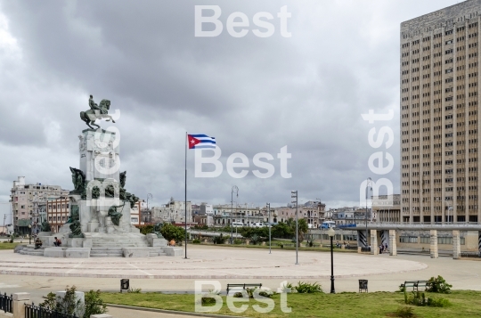 Statue to Antonio Maceo Grajales 