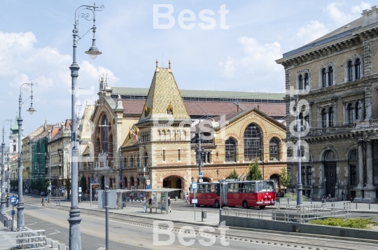 Street view in Budapest