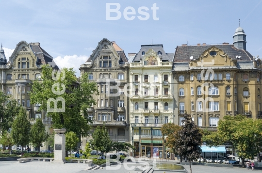 Street view in Budapest