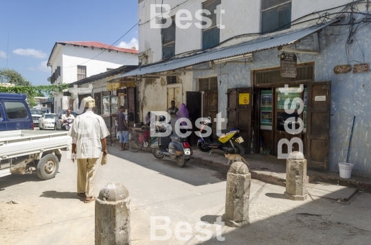 Street view of Stone Town