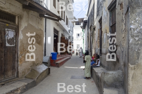 Street view of Stone Town