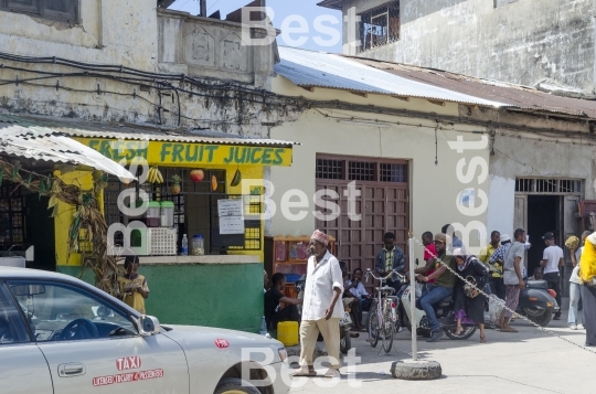 Street view of Stone Town