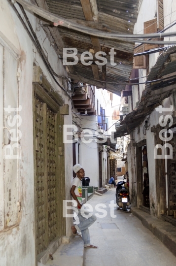 Street view of Stone Town