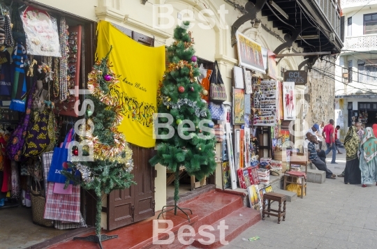 Street view of Stone Town