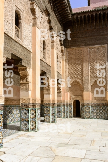 The Ben Youssef Madrasa in Marrakesh
