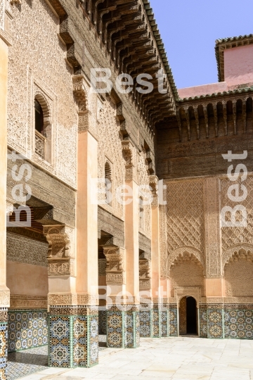 The Ben Youssef Madrasa in Marrakesh