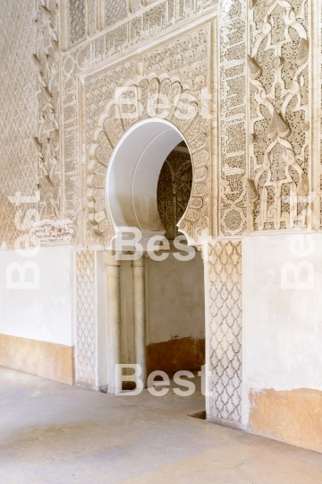 The Ben Youssef Madrasa in Marrakesh