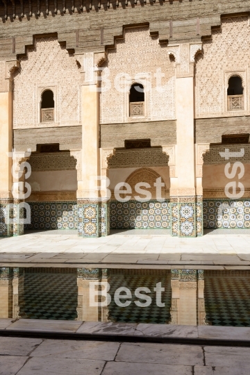 The Ben Youssef Madrasa in Marrakesh