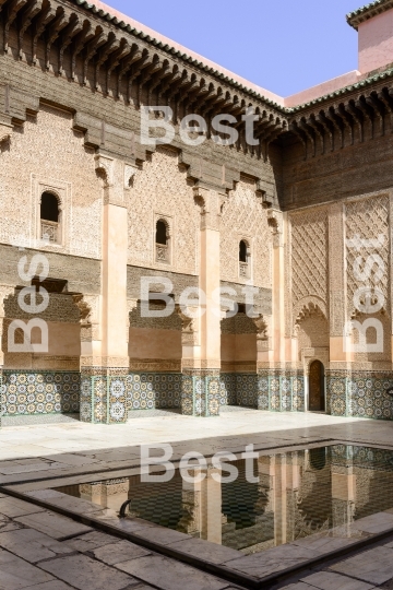 The Ben Youssef Madrasa in Marrakesh