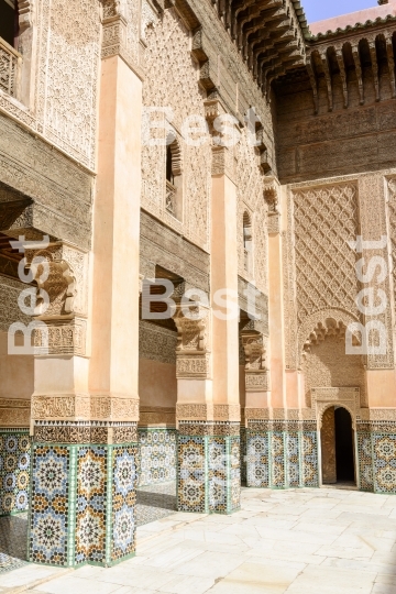 The Ben Youssef Madrasa in Marrakesh