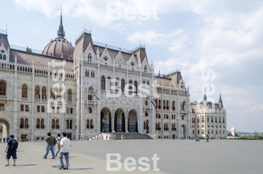 The Parliament building in Budapest