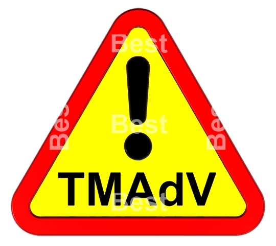 TMAdV virus - warning sign.