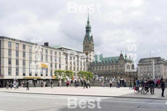 Town Hall in Hamburg