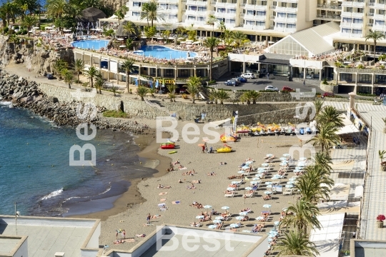 View of Taurito beach