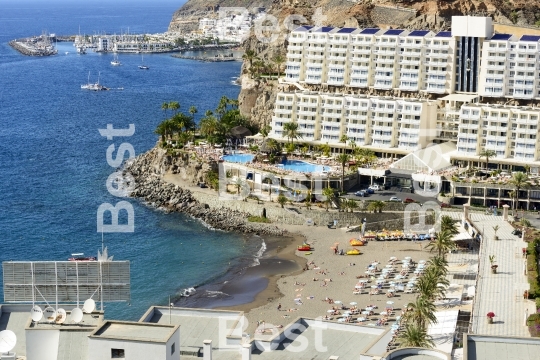 View of Taurito beach