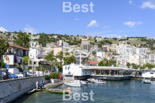 View of the city Saranda