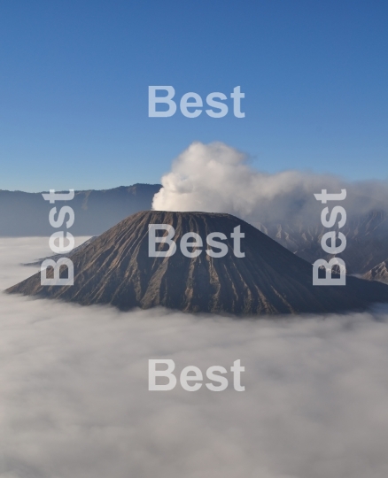 Volcano Bromo at sunrise