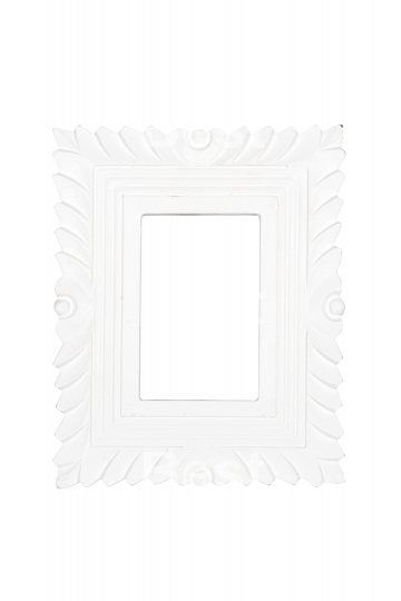 White picture frame