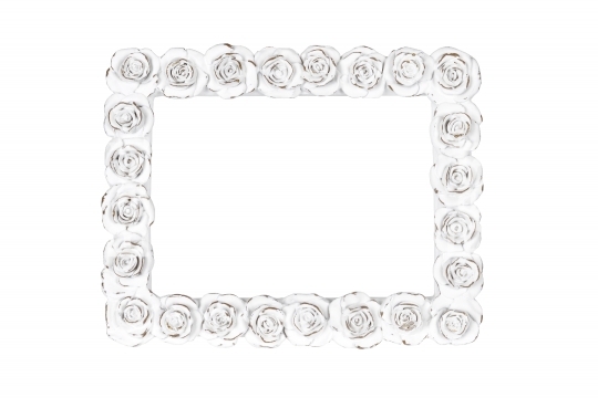 White picture frame