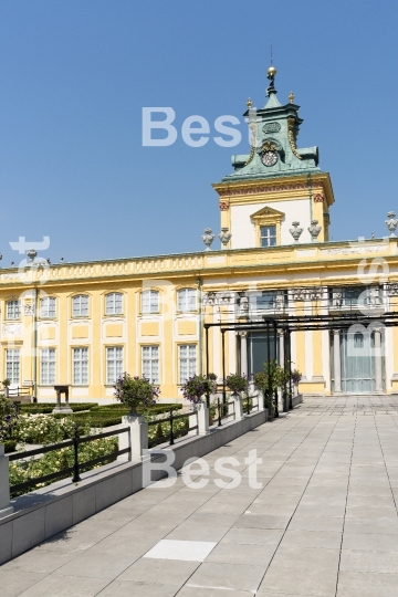 Wilanow Royal Palace in Warsaw