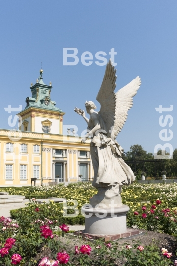 Wilanow Royal Palace in Warsaw.